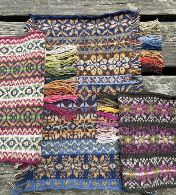 Sticka Fair Isle med färginspiration